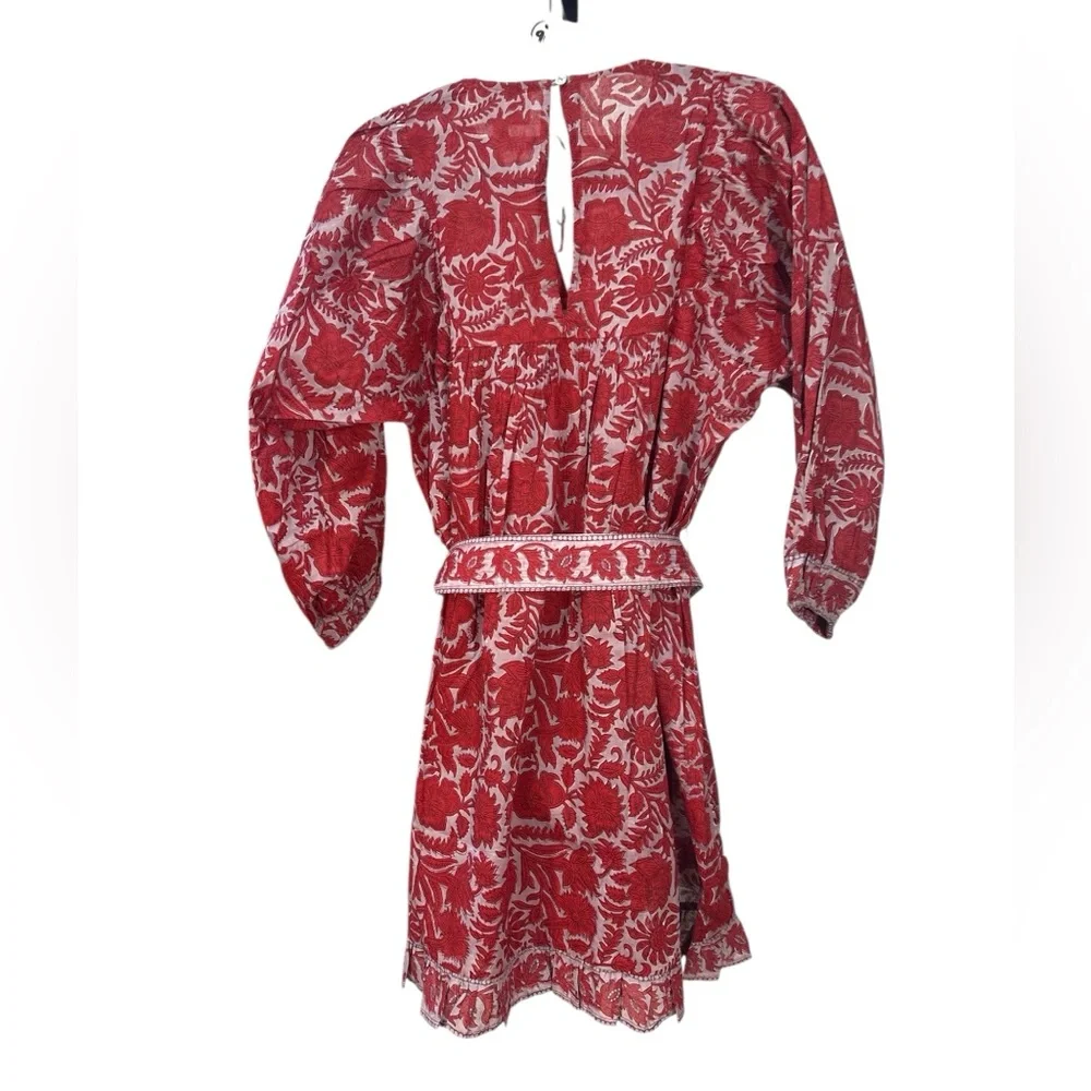 NWT Cleobella Kaz Flora Organic Cotton Mini Dress MSRP $218 Medium - Picture 5 of 6